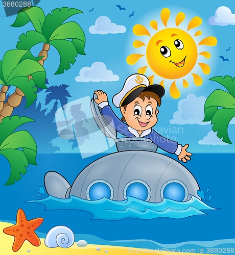 Image of Submarine with sailor theme image 3