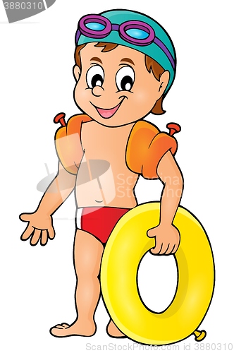 Image of Little swimmer theme image 1