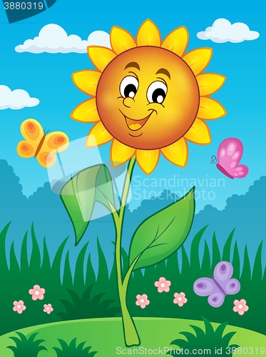 Image of Happy flower theme image 2