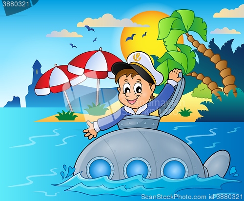 Image of Submarine with sailor theme image 4