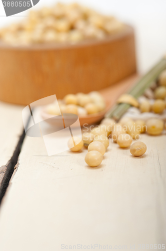 Image of organic soya beans 