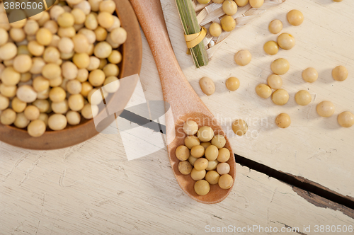 Image of organic soya beans 