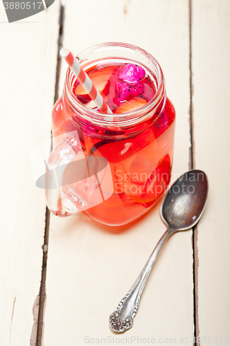 Image of fresh fruit punch drink