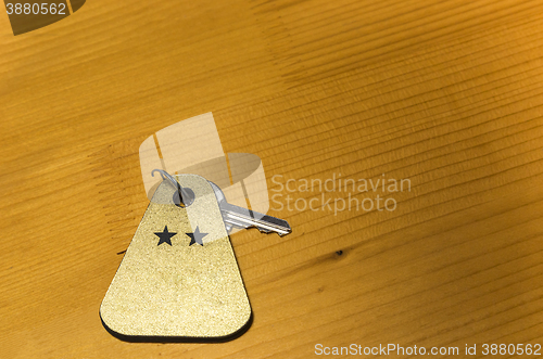 Image of Two Stars Hotel Room Key