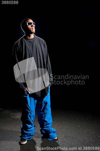 Image of Guy Wearing Baggy Clothes