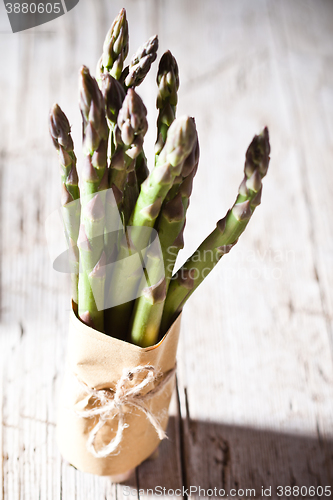 Image of bunch of fresh asparagus 