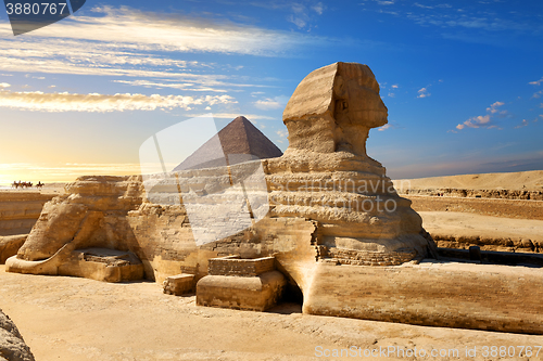 Image of Famous egyptian sphinx