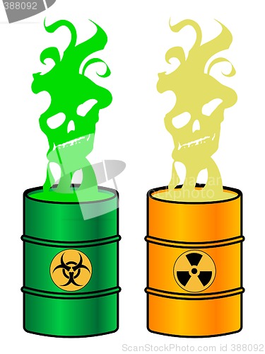 Image of Toxic barrels