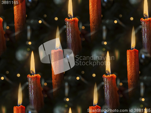 Image of Candles as seamless background