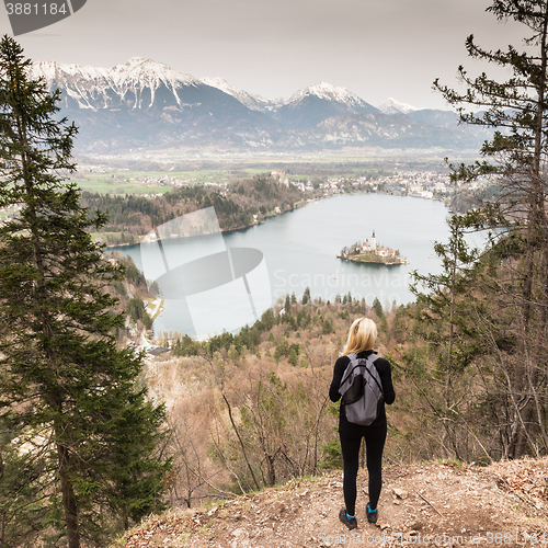 Image of Beautiful nature around Bled Lake, Slovenia.