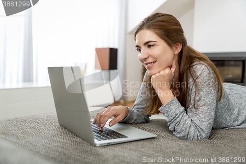 Image of Working at home while listen music