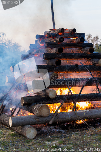 Image of big walpurgis night fire