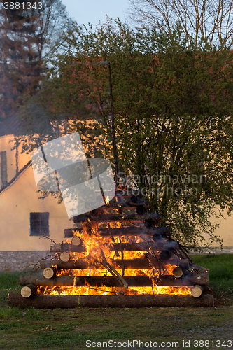 Image of big walpurgis night fire