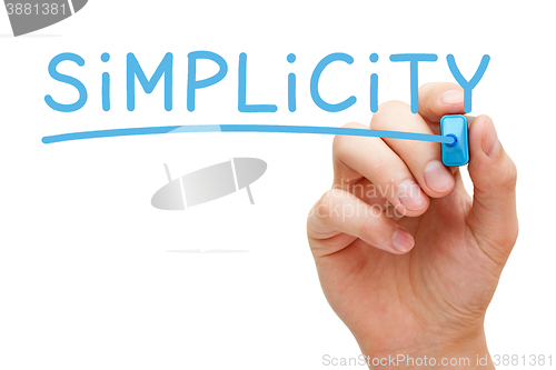 Image of Simplicity Blue Marker