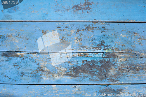 Image of Blue Wooden background