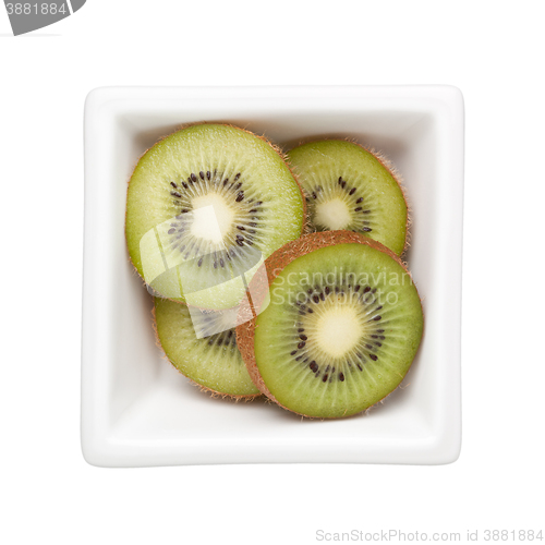 Image of Sliced kiwifruit