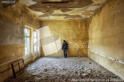 Image of Abandoned building interior