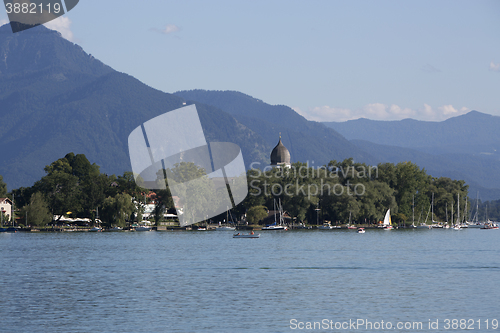 Image of Isle of Frauenchiemsee in Bavaria, summertime