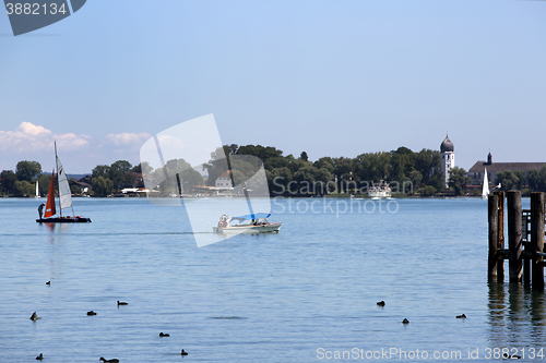 Image of Isle of Frauenchiemsee in Bavaria, Germany