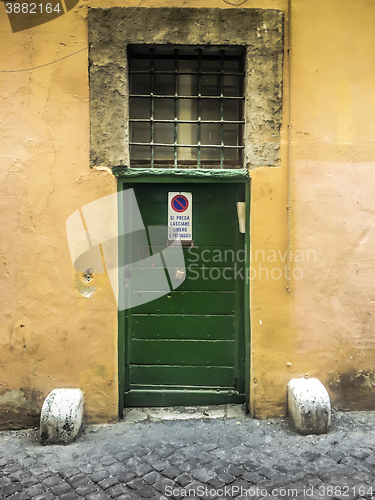 Image of Vintage doorway