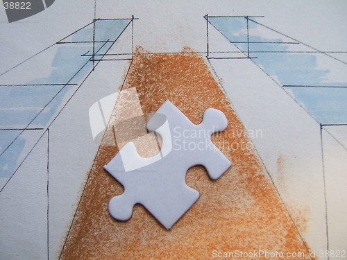 Image of White puzzle alone