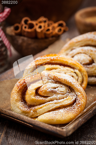 Image of Homemade cinnamon rolls