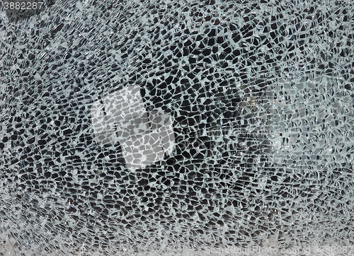 Image of Broken glass background