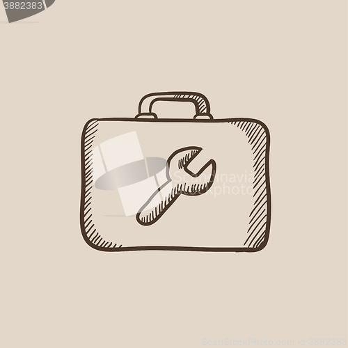 Image of Toolbox sketch icon.