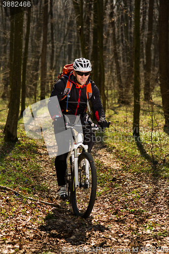 Image of Rider in action at Freestyle Mountain Bike Session