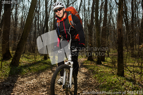 Image of Rider in action at Freestyle Mountain Bike Session