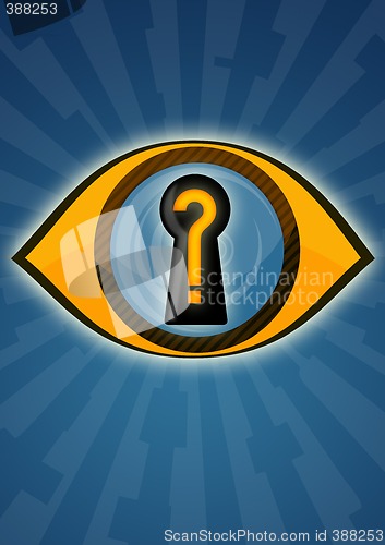 Image of Abstract keylock