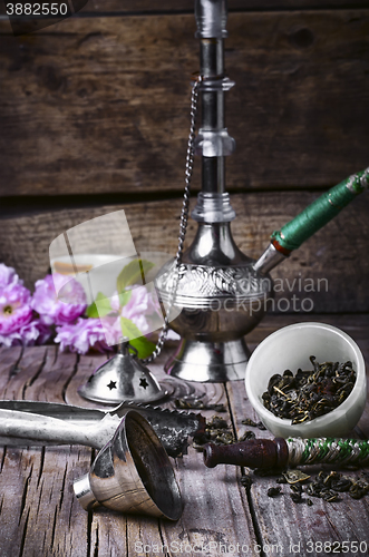 Image of Stylish Arabic hookah