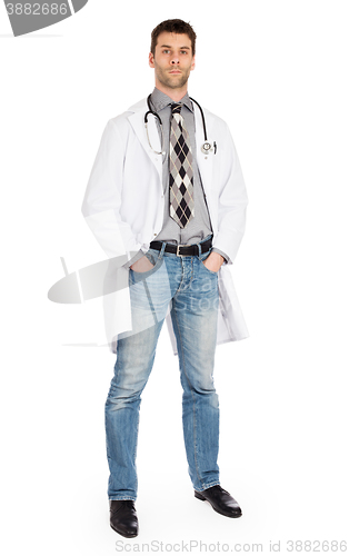 Image of Male doctor, concept of healthcare and medicine