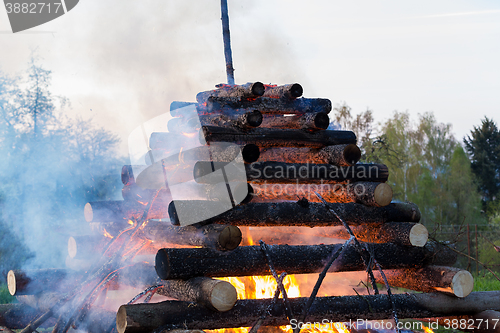 Image of big walpurgis night fire