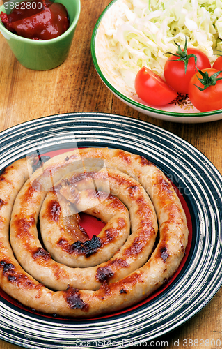 Image of Grilled Spiral Sausage