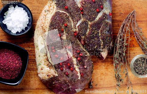Image of Preparing to Roast Beef
