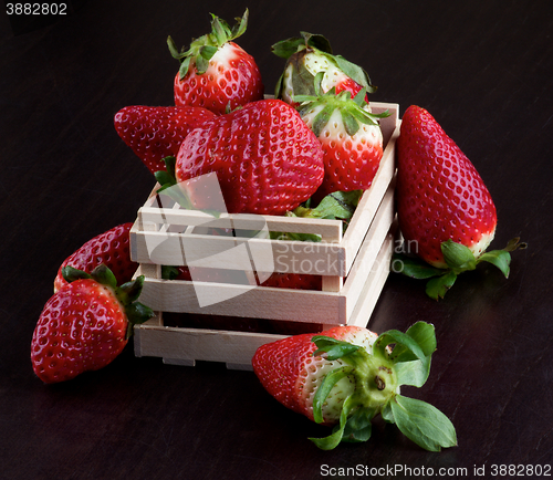 Image of Fresh Ripe Strawberries