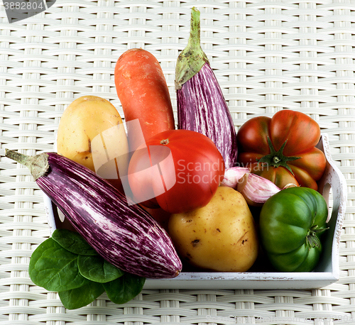 Image of Fresh Raw Vegetables