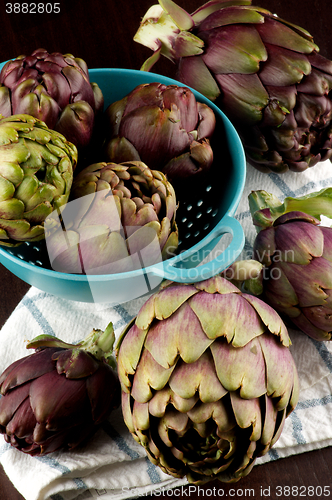 Image of Perfect Raw Artichokes