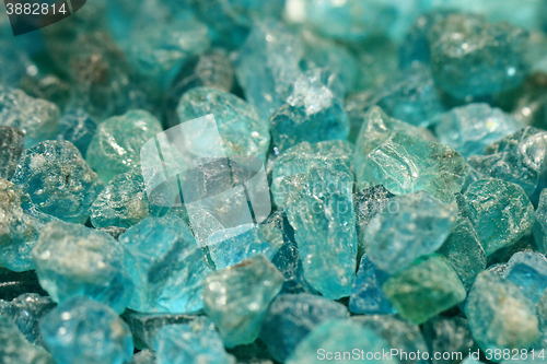Image of blue apatite mineral texture