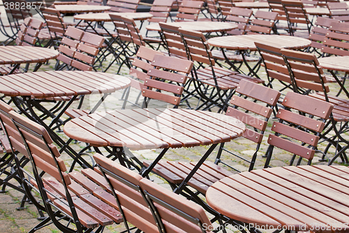 Image of Tables and chairs