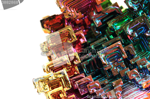 Image of Bismuth - rainbow metal background