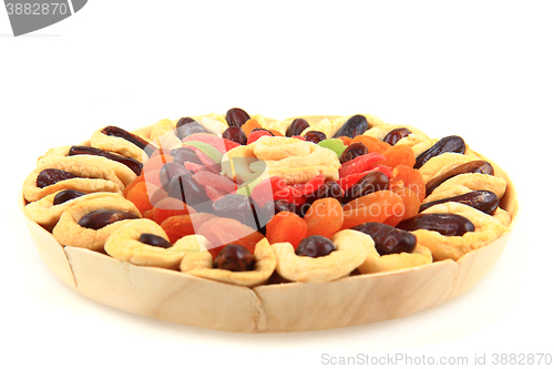 Image of dried color fruits