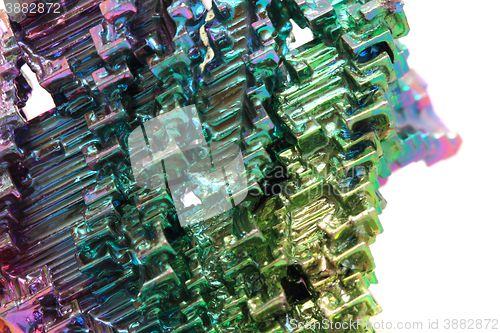 Image of Bismuth - rainbow metal background