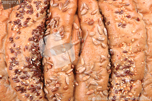 Image of special czech bread background