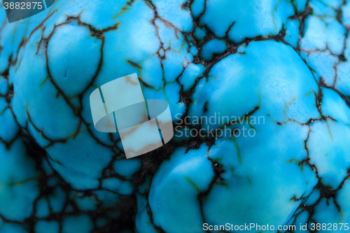 Image of turquoise mineralbackgroun