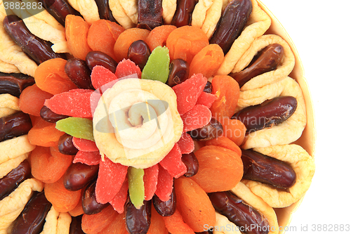 Image of dried color fruits
