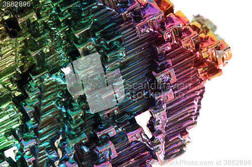Image of Bismuth - rainbow metal background