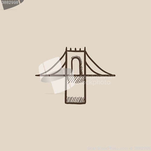 Image of Bridge sketch icon.