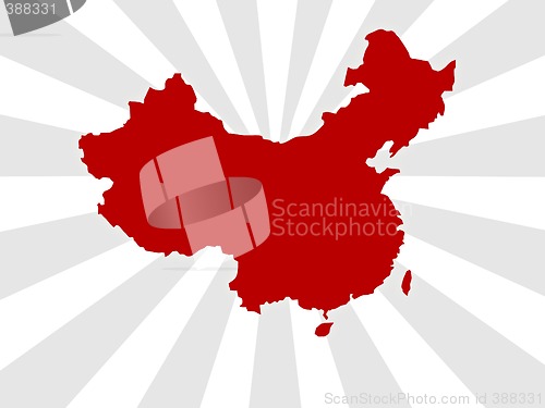 Image of China map